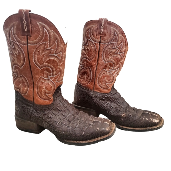 Men\'s Cavender Two Tone Bootse Size 11 main image 5
